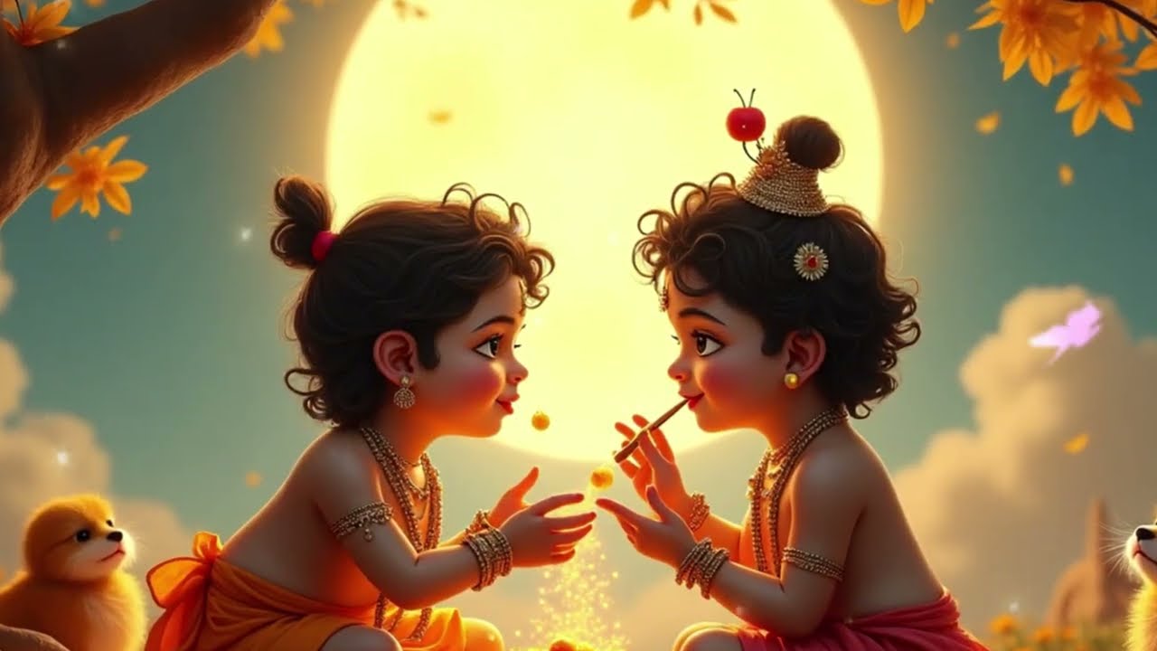 Radha Naach Le ✨ Krishna Bhajan | Peaceful Hare Krishna Chant | Divine Bhakti Geet