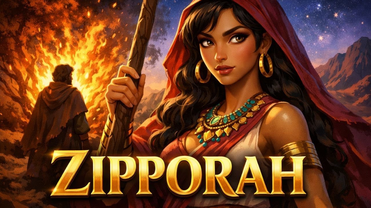 The Story of Zipporah | The Forgotten Woman Who Saved Moses’ Life | Animated Bible Story