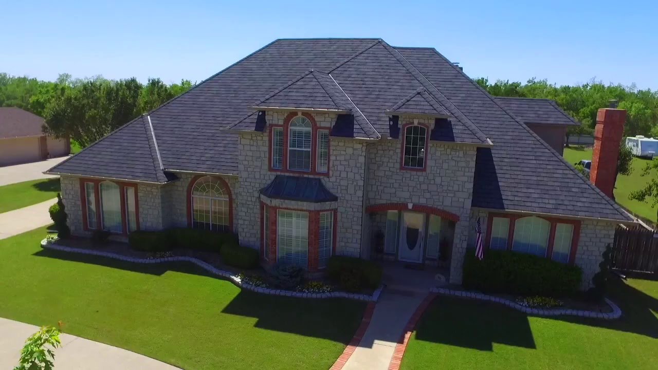 Mustang Oklahoma Dream Home Offers Guest House, Pool & Cabana