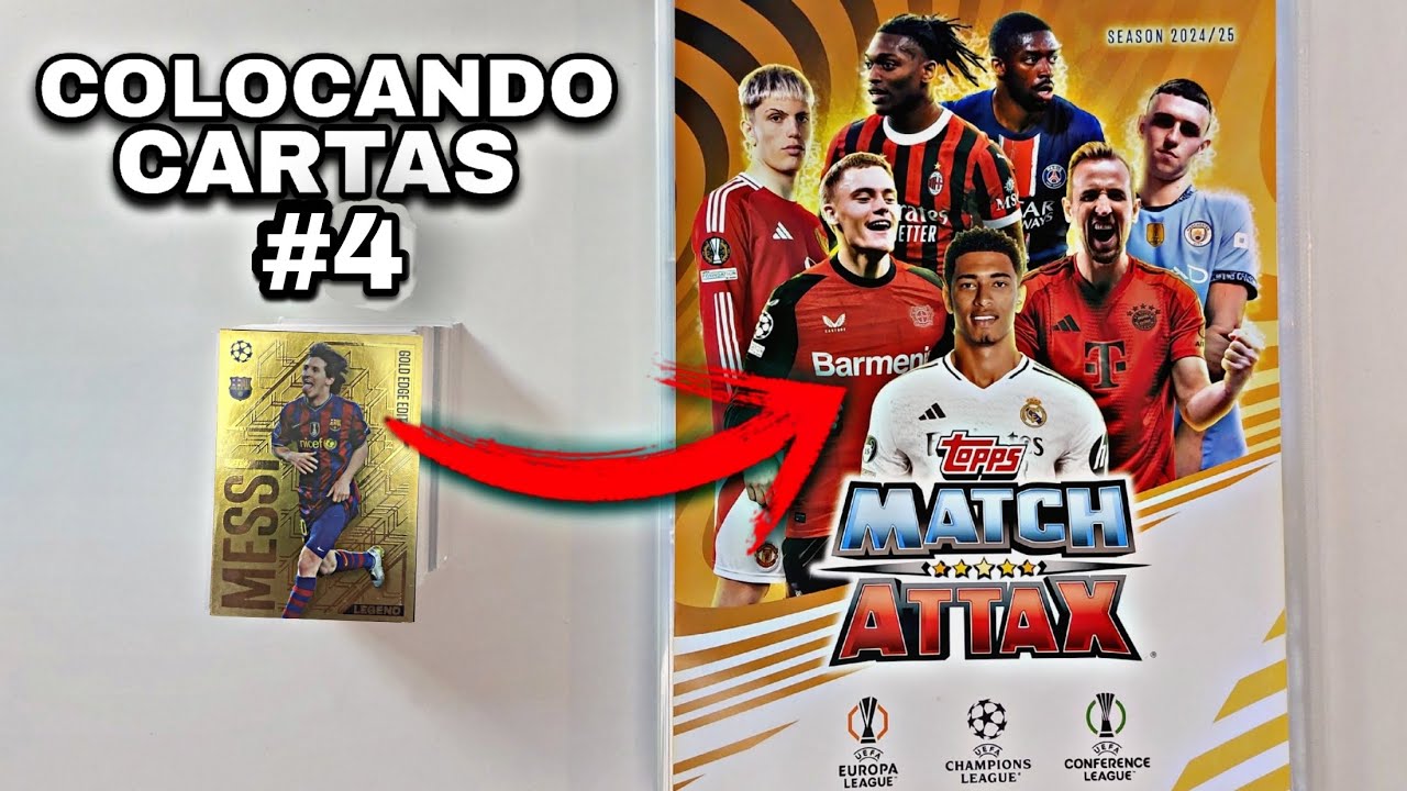 COLOCANDO CARTAS de MATCH ATTAX 2024-25!!! #4