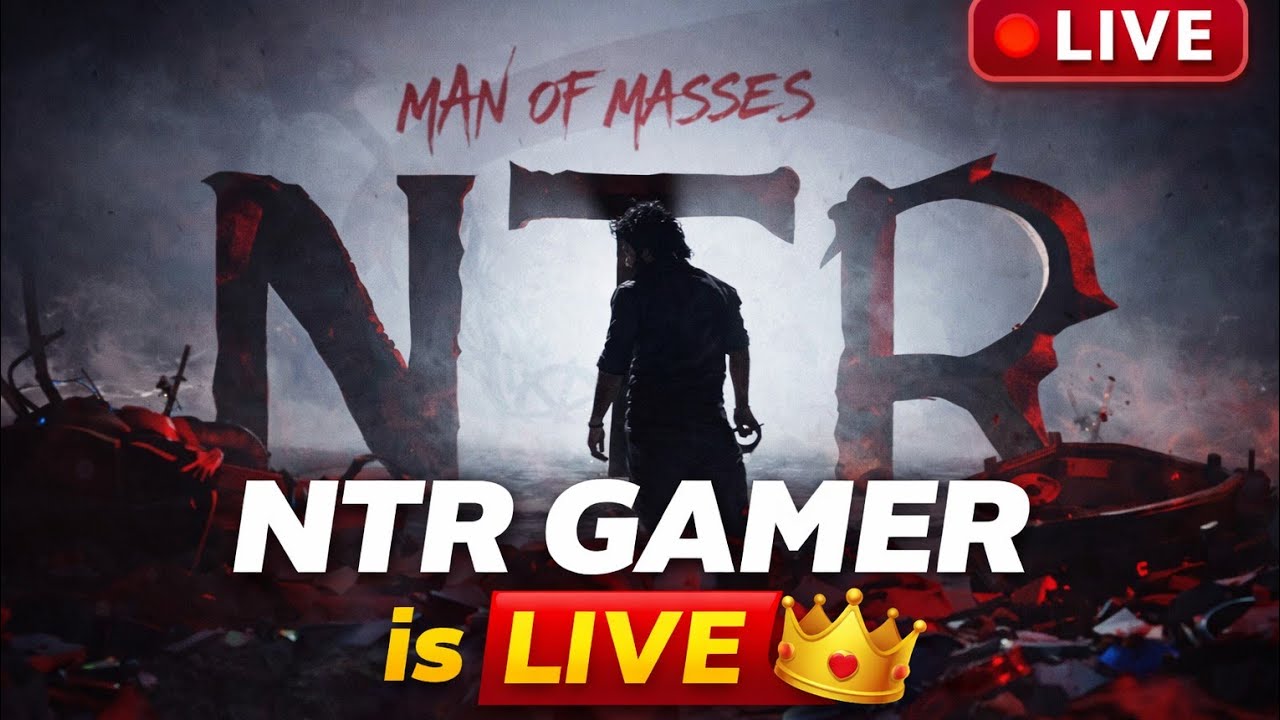 NTR GAMER IS LIVE 👑  GAME PLAY 🎮 ||  STREAM 🛑||#streaming, #livestreaming, #watchnow #viral
