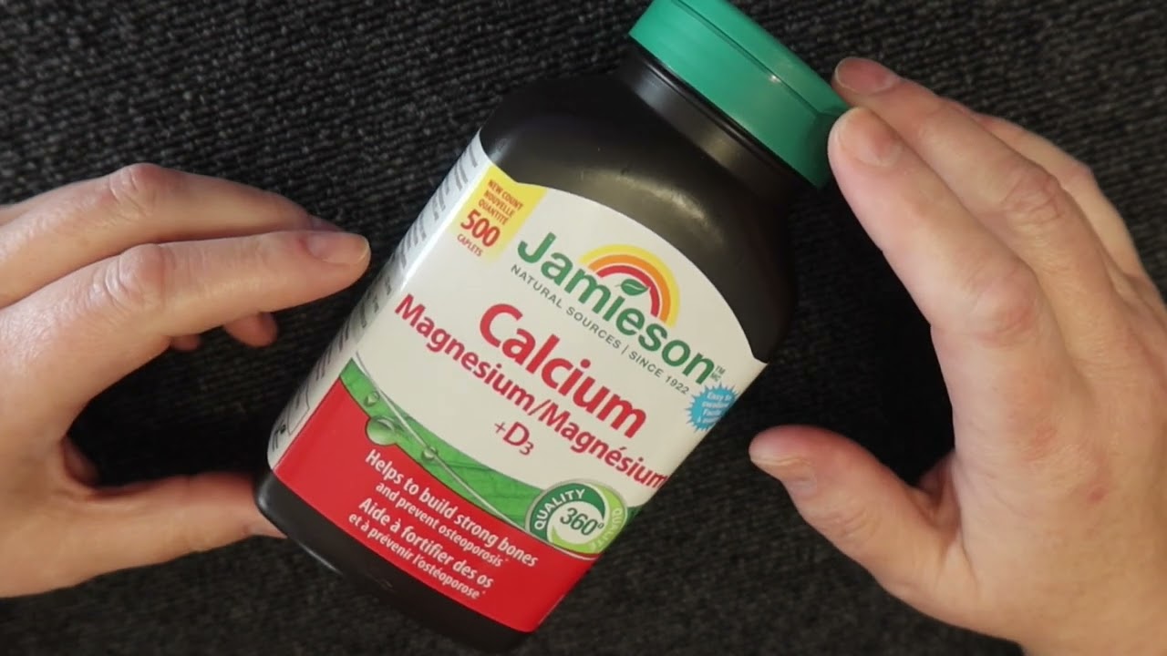 Jamieson Calcium, Magnesium, D3 - bone care to the max!