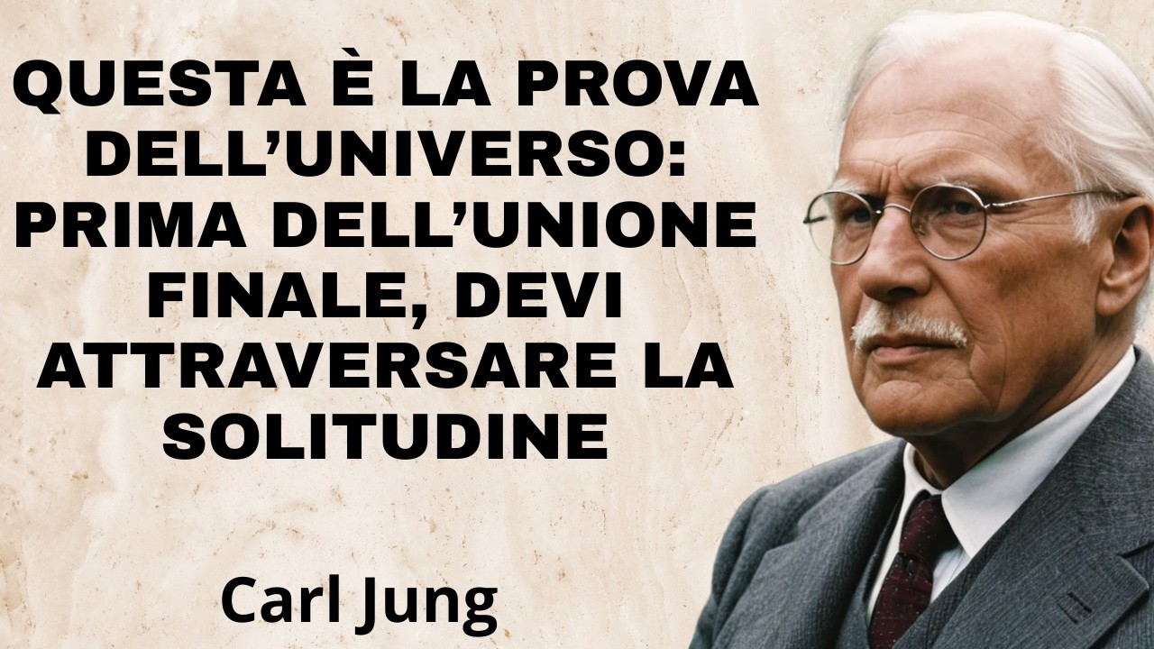 Perché l’universo ti isola prima che arrivi la tua vera fiamma gemella | Carl Jung