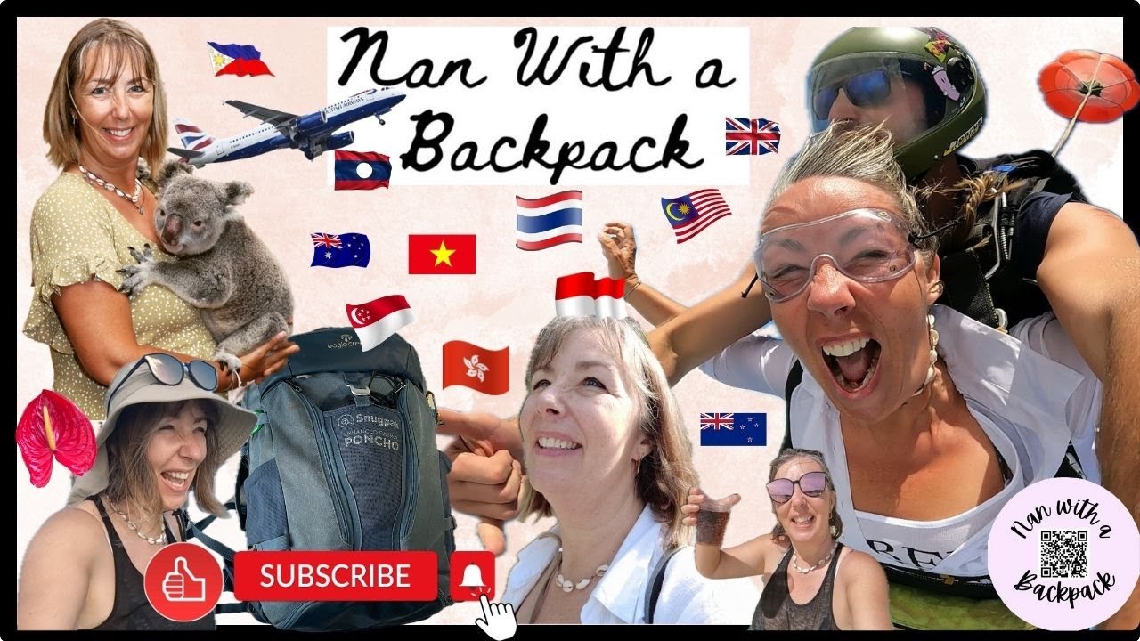 Solo female travel Nan with a Backpack