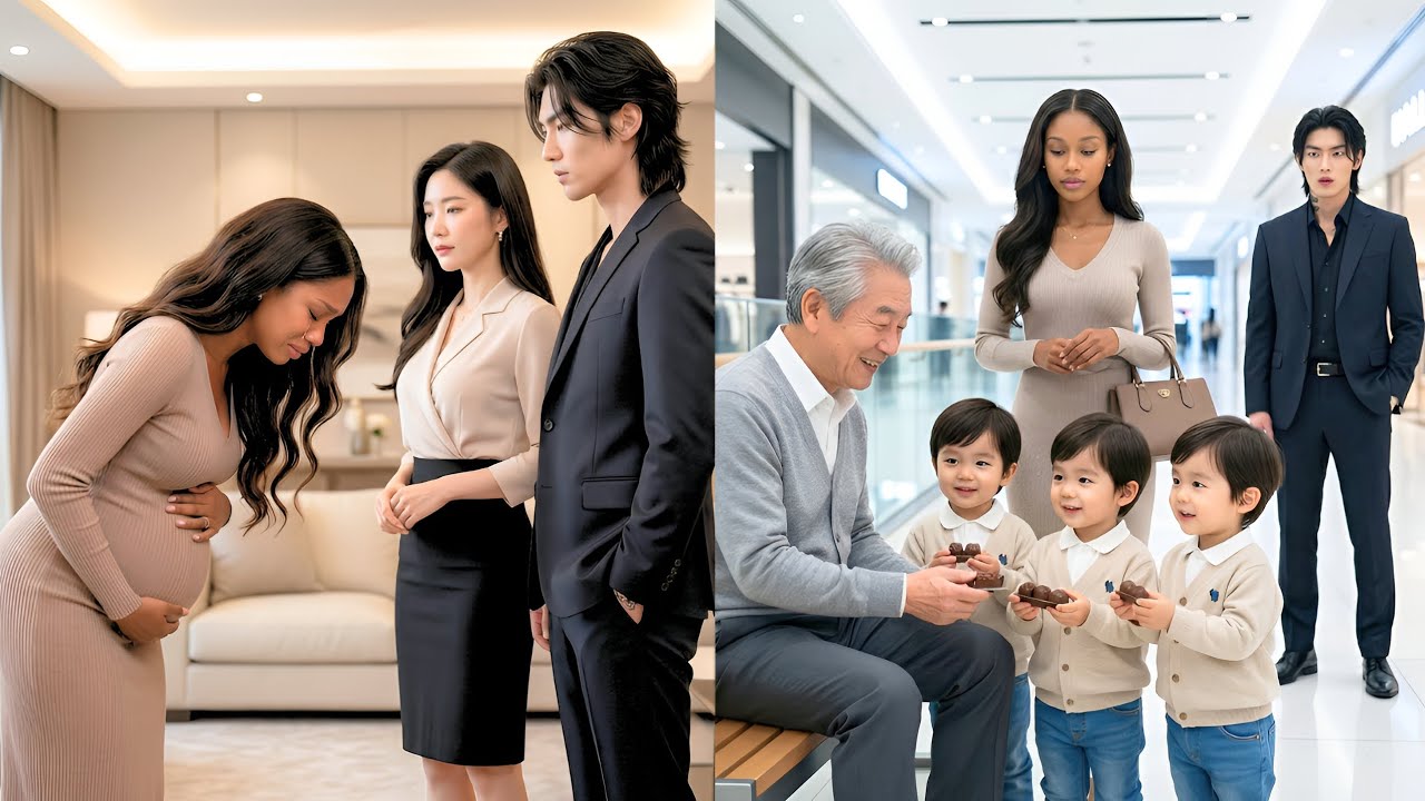 Korean Mafia Boss Forced Wife to Kneel Before Mistress&mdash;2 Years Later, His Triplets Call Old Man Papa