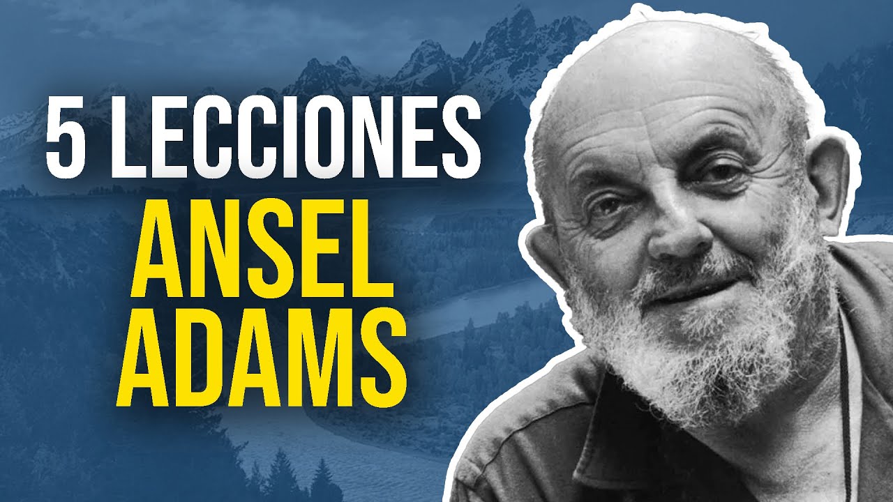 Ansel Adams: 5 Lecciones para HACER Fotografías que Dejen HUELLA 📸⛰️