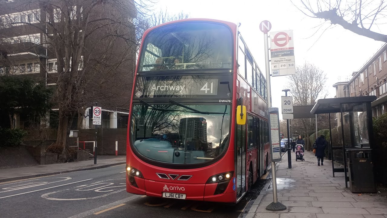 *going soon* journey on 41 | arriva london | Gemini 2 DB300 | LJ11AEM 