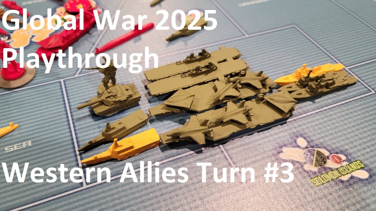 Global War 2025 Playthrough: Western Allies Turn #3