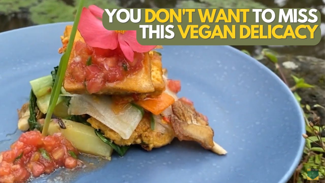 Balinese (Vegan Delicacy) Style Tempeh, Tofu and Potato Recipe | Cooked in Nature | Taman Dukuh