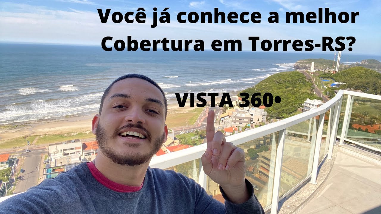 A melhor Cobertura de Torres-RS com vista para Lagoa do Violão, Morro do Farol e Guarita 😍🌊☀️