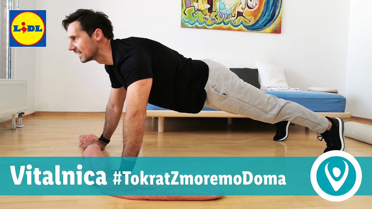 Lidlova Vitalnica: Vadba doma - Krožni trening za moč | Lidl Slovenija