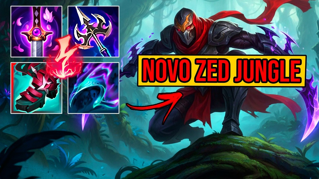 Zed Jungle's new strategy that they are using in the Korean Challenger.