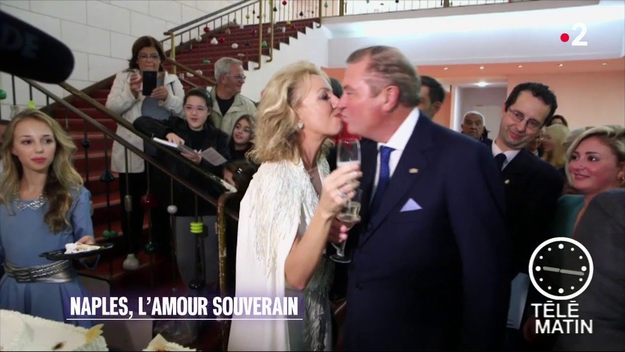 Carré VIP - Le roi et la reine de Naples