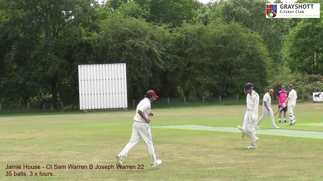 I'Anson Division 4 Cricket Grayshott 2nd XI v Frimley Phoenix 1st XI