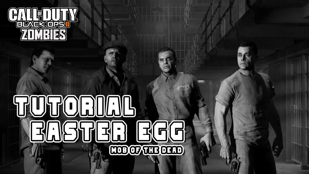 Como completar o EASTER EGG do mapa MOB OF THE DEAD - Black Ops 2 Zombies