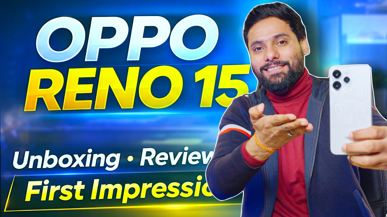 OPPO Reno 15 Unboxing & Review 🔥 Price, Camera, Performance | Worth Buying?