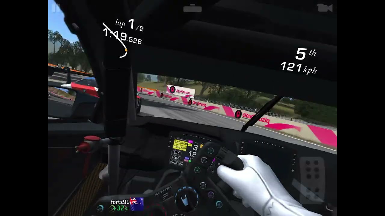Best race in mount panorama.Fastest lap.Overtook nearly all the cars on first lap