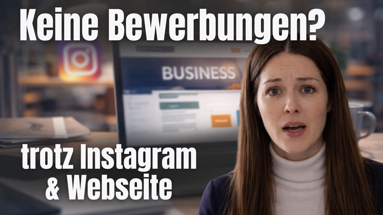 Warum Handwerksbetriebe keine Bewerbungen bekommen – trotz Instagram & Website