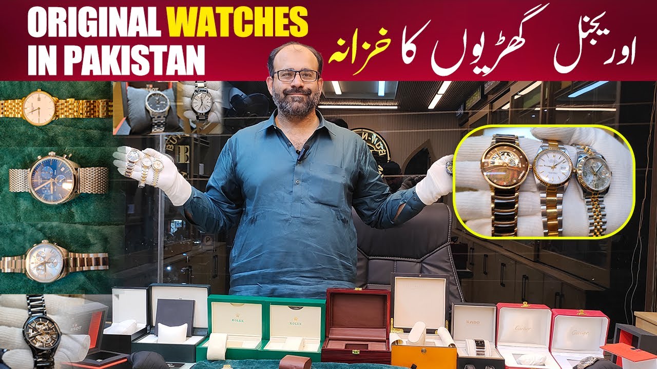 Luxury Watches For Men | ZeeMarketVlogs | Original Watches In Pakistan | Branded Watches Collection