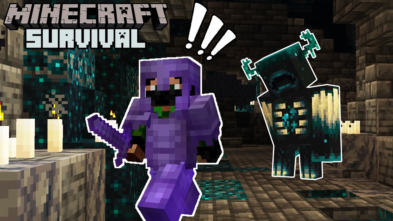 Ancient City Raid & The WARDEN! - Minecraft 1.19 Survival | Episode 29