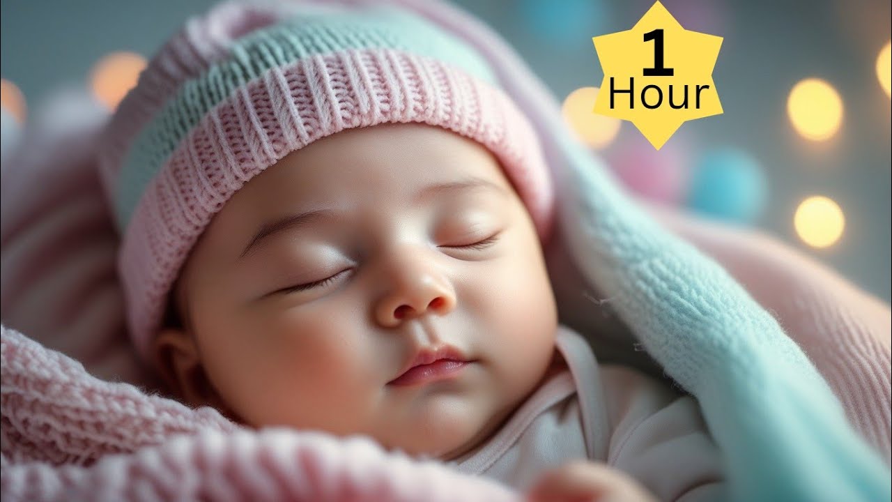 Mozart-Brahms lullaby Baby Sleep Fast | 1 Hour Calm Lullaby Background Music