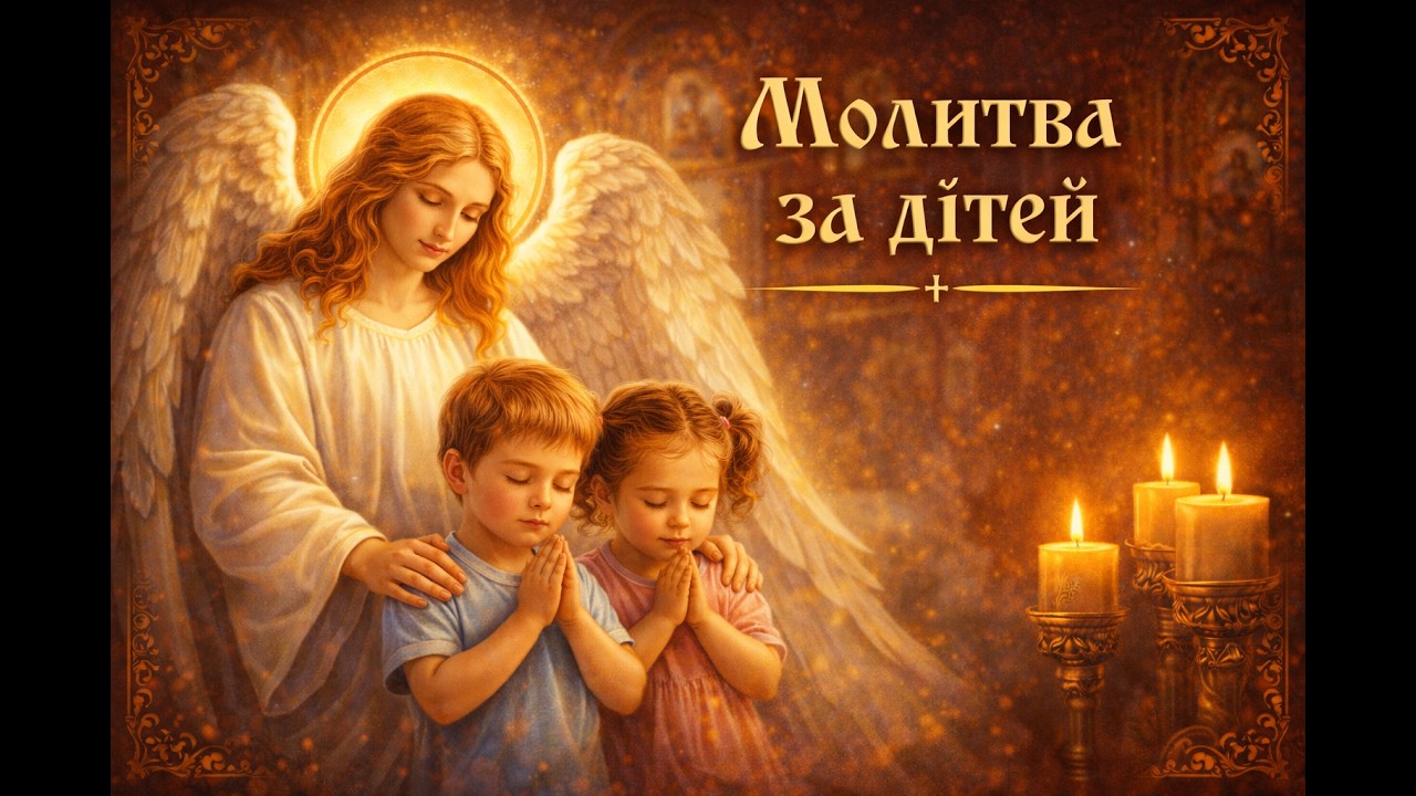 Сильна молитва за дітей 🙏 Божий захист для кожної дитини #молитвиукраїнською