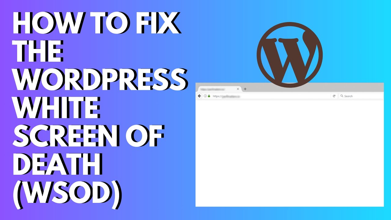 How to Fix the WordPress White Screen of Death (WSOD) 2025