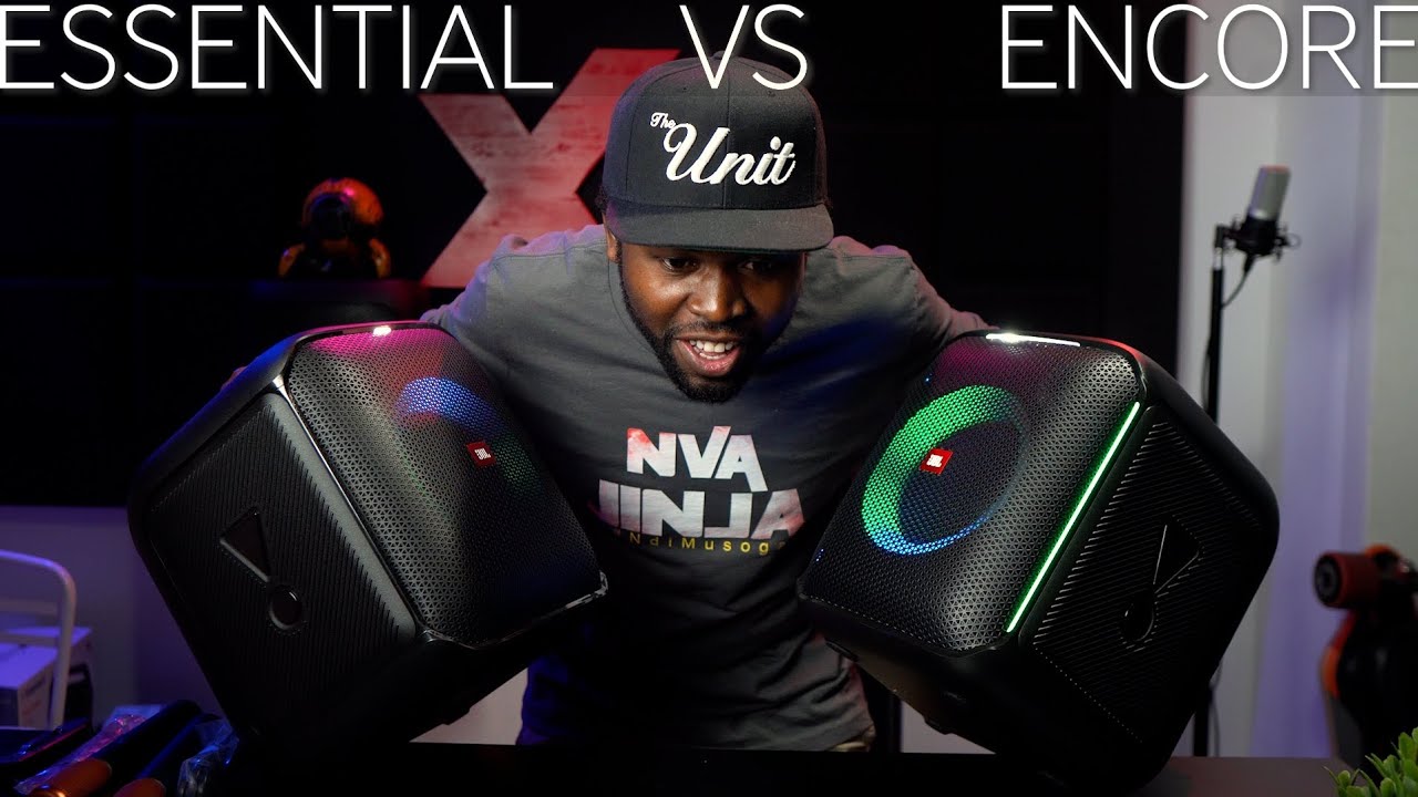 Назвал!🤣 JBL Partybox Encore VS Essential, с бинауральным звуком.
