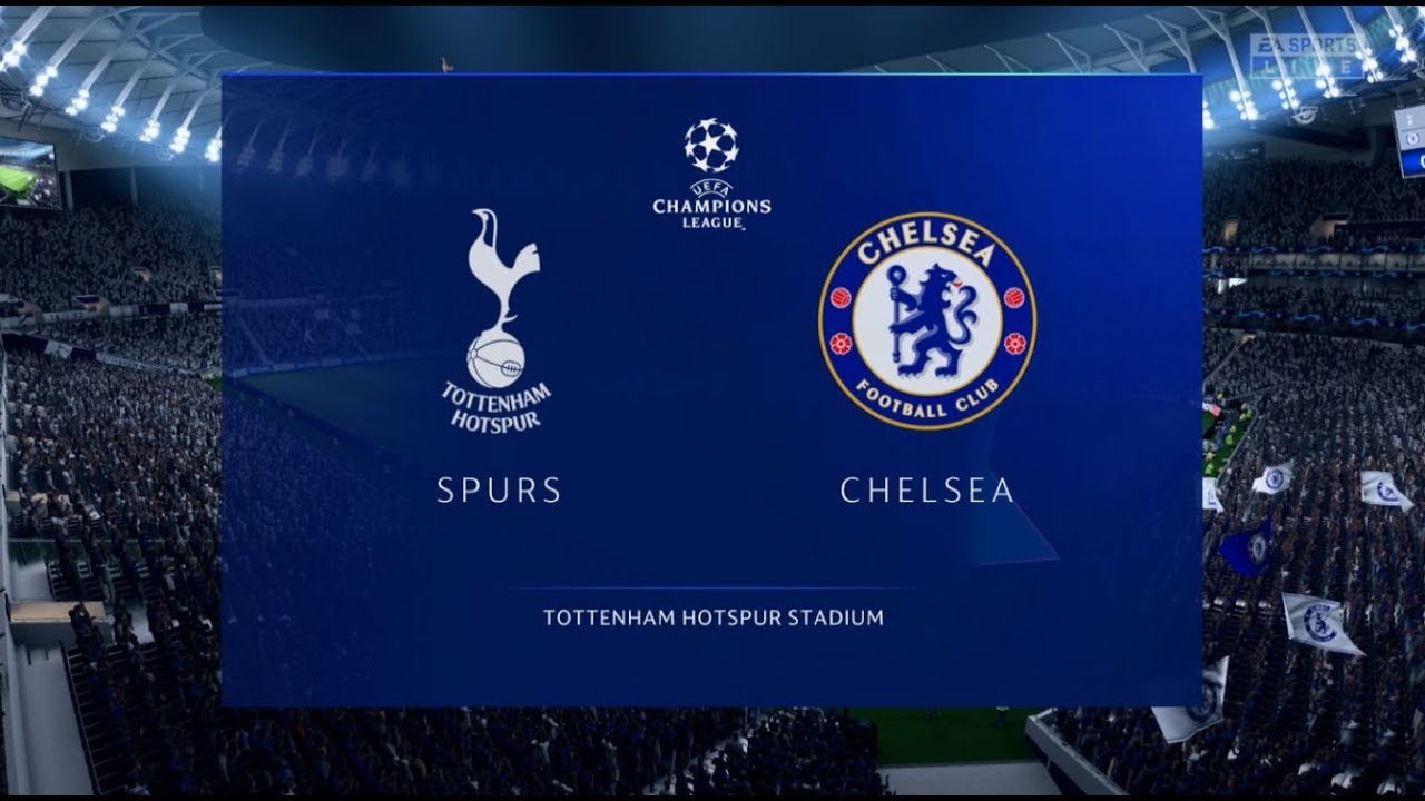 FIFA 20 TOTTENHAM VS CHELSEA FULL MATCH GAMEPLAY IN HD