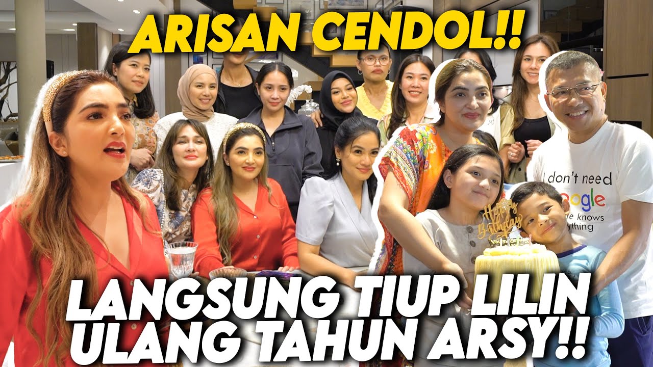 KEMERIAHAN CENDOL RAYAKAN ULANG TAHUN TITI KAMAL! HINGGA SURPRISE ULANG TAHUN ARSY YANG SUPER GEMES!