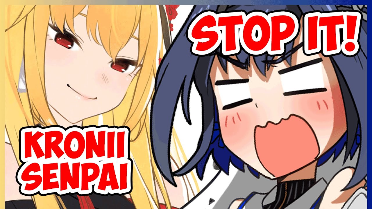 Kronii feels pressured after Kaela calls her senpai...【Kronii/HololiveEN】
