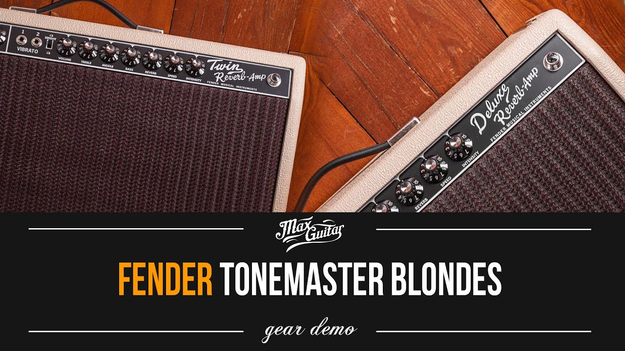 Cab sim tones from the Fender Tonemaster Twin and Deluxe Reverb Blonde!