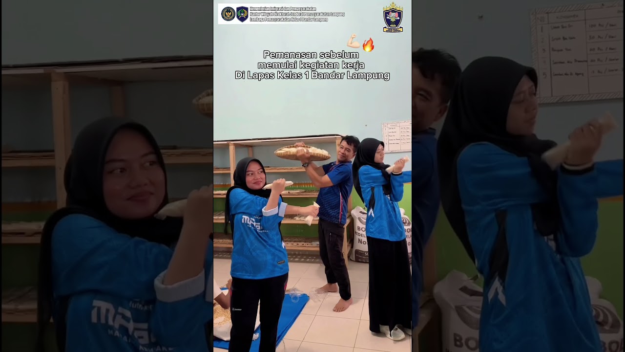 Pemanasan Sebelum Mulai Kegiatan Kerja