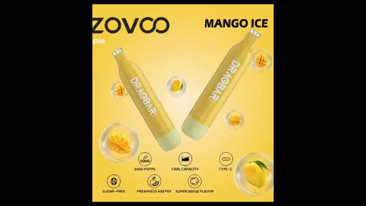 ZOVOO DRAGBAR DISPOSABLE 5000 PUFFS
