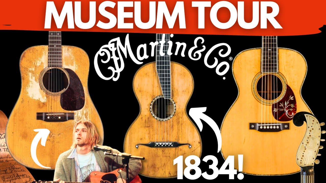 Martin Guitar MUSEUM TOUR (Playing the RAREST)