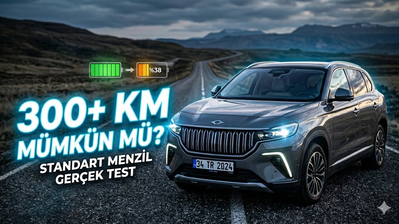 TOGG T10X Standart menzil | 300km+ m&uuml;mk&uuml;n m&uuml;? #togg #automobile 