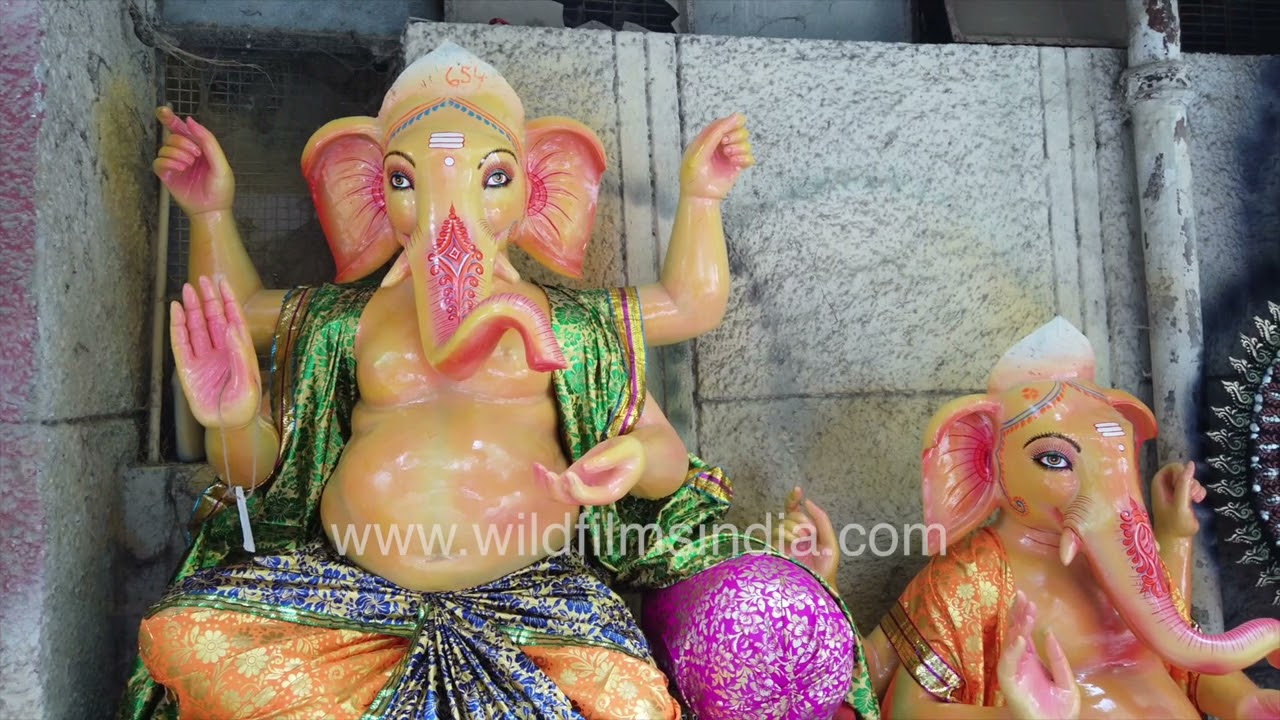 Ganesh Murtis at CR Park, Delhi: Artists crafting devotion and art ahead of the festive season