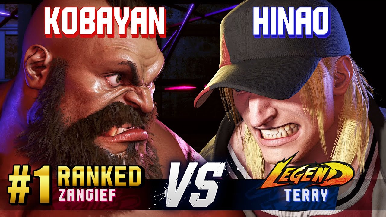 SF6 ▰ KOBAYAN (#1 Ranked Zangief) vs HINAO (Terry) ▰ High Level Gameplay