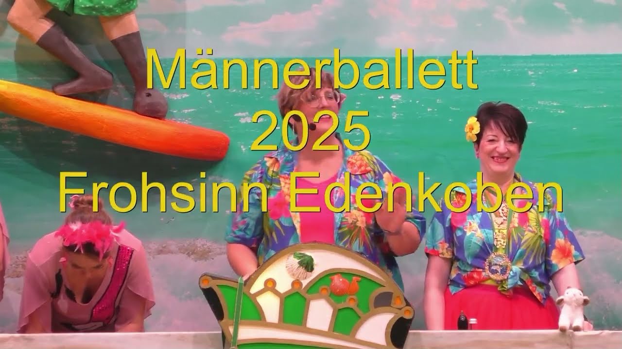 Männerballett 2025 Frohsinn Edenkoben