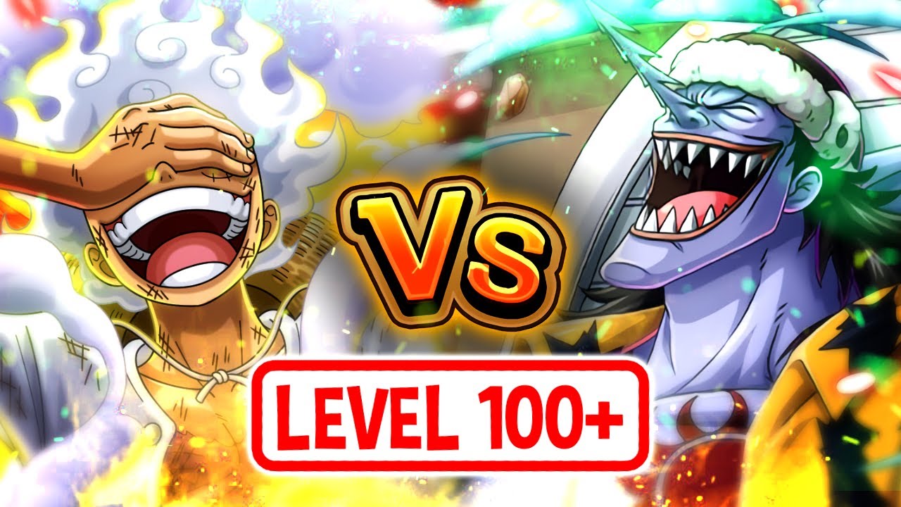 LEVEL 100! Gear 5 Luffy vs. Arlong Pirate King Adventures!