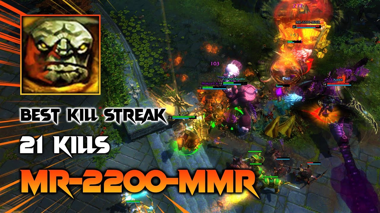 HoN Pebbles - MR-2200-MMR - Best Kill Streak - 21/2/12