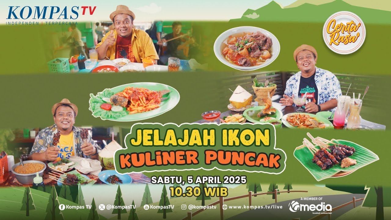 В ПРЯМОМ ЭФИРЕ – познакомьтесь с кулинарными иконами Puncak I CERITA SASA