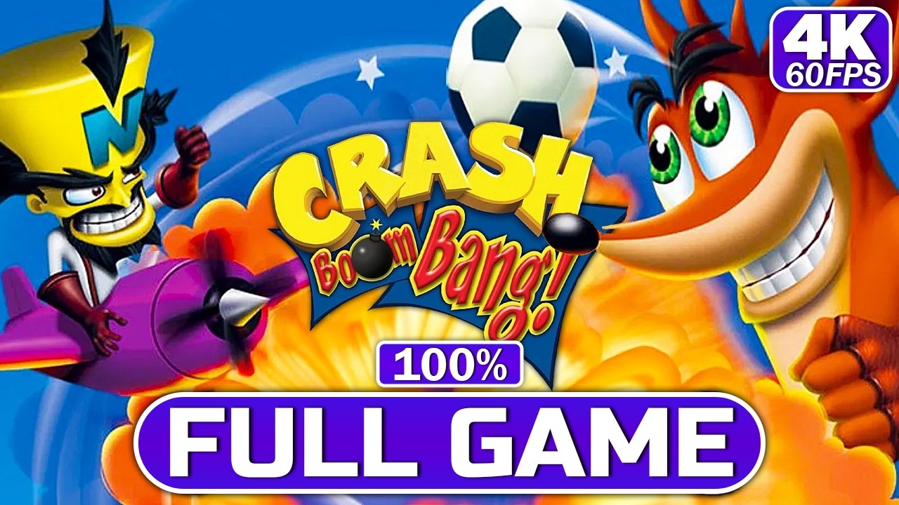 Crash Boom Bang! Full Gameplay Walkthrough Full Game | 4K 60FPS