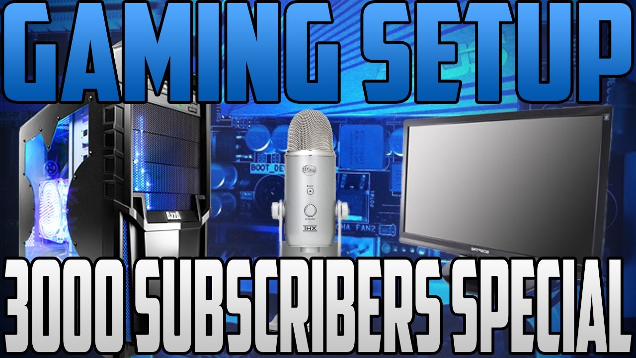 Gaming Setup: 3000 Subscribers Special | GirlGamingCentral