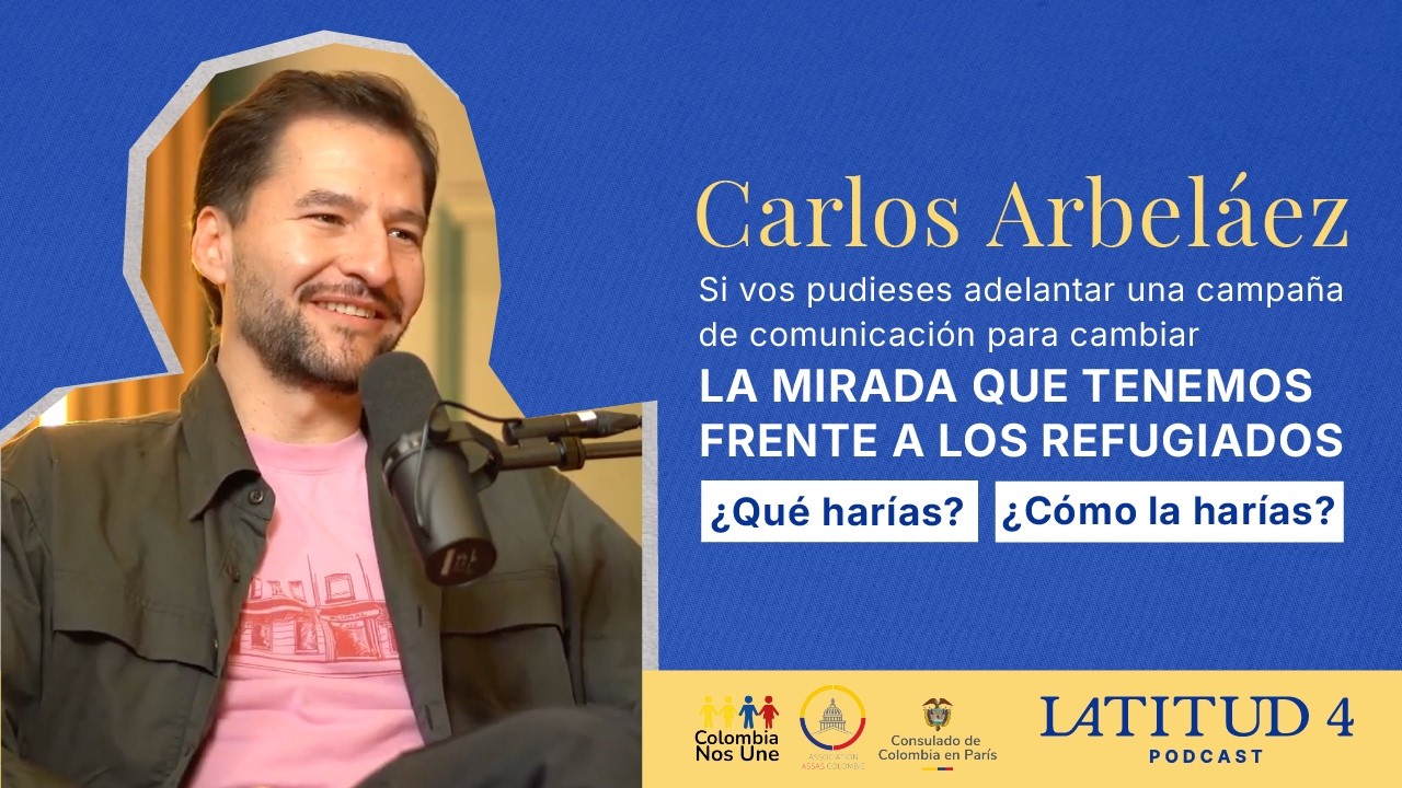 Carlos Arbeláez: hizo de su estatus de refugiado una fuente de empleo para otros