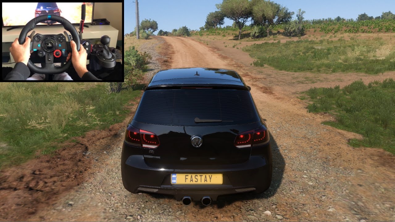 Forza Horizon 5 Volkswagen Golf 6 R - Logitech g29 gameplay