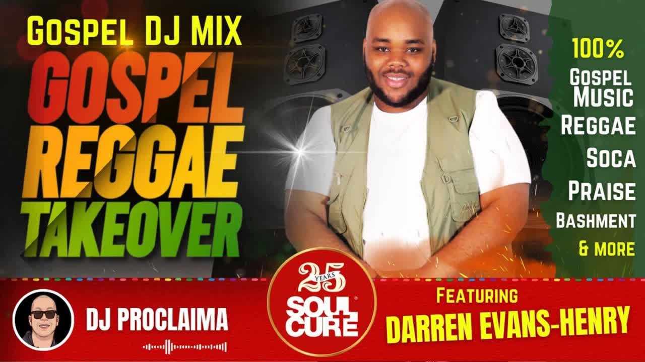 GOSPEL REGGAE MIX | Darren Evans-Henry | Gospel Reggae Takeover | DJ Proclaima | Christian Reggae