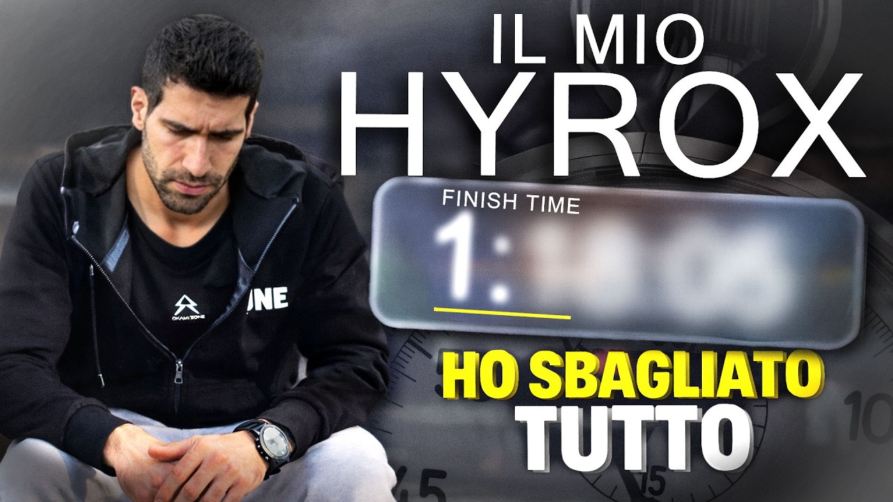 ECCO COME HO FALLITO IL MIO HYROX DI TORINO.