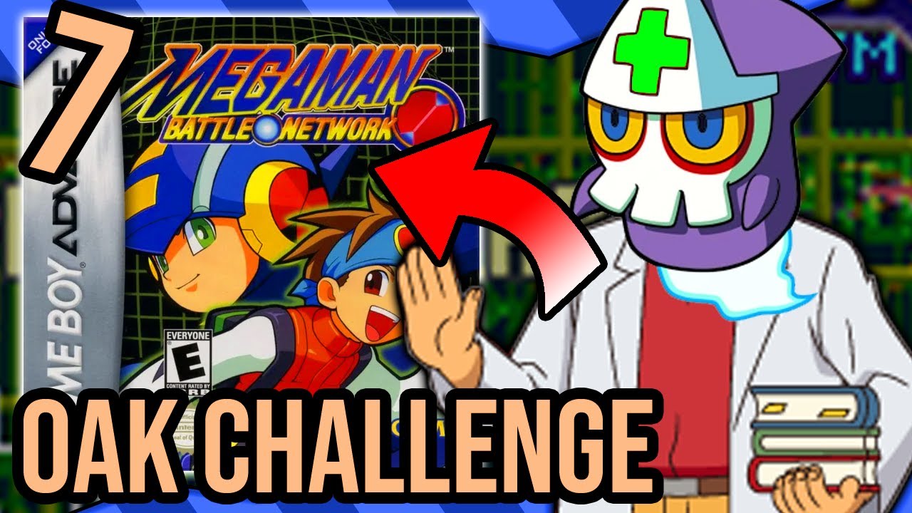 Beating Prof. Oak's Challenge in Megaman Battle Network - Pt 7
