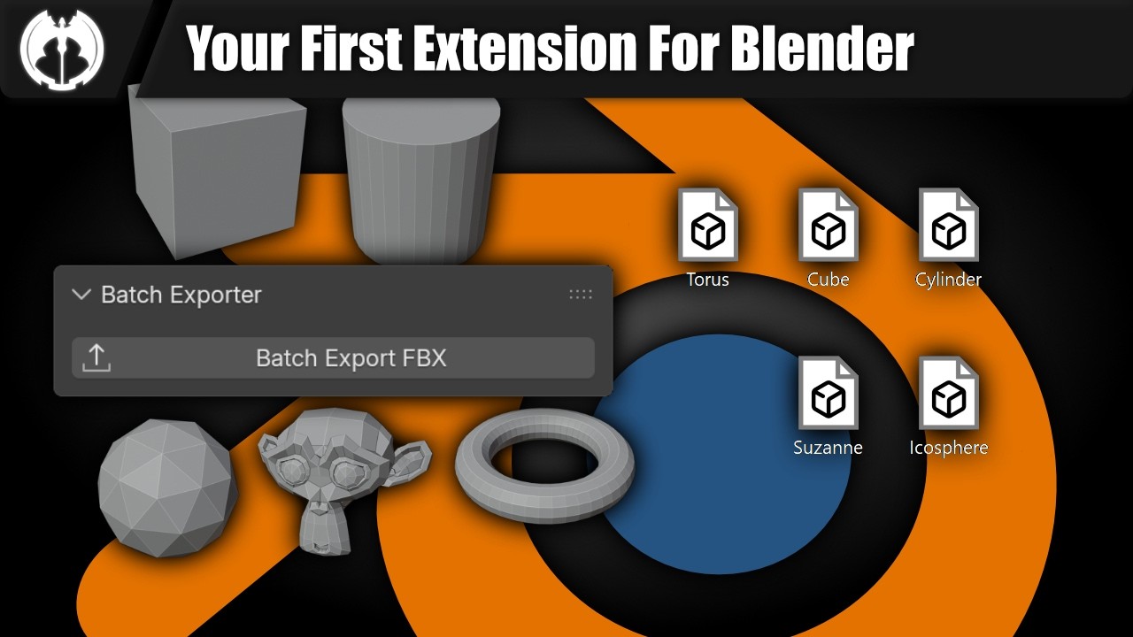 Building a Batch Asset Exporter Extension from Scratch
